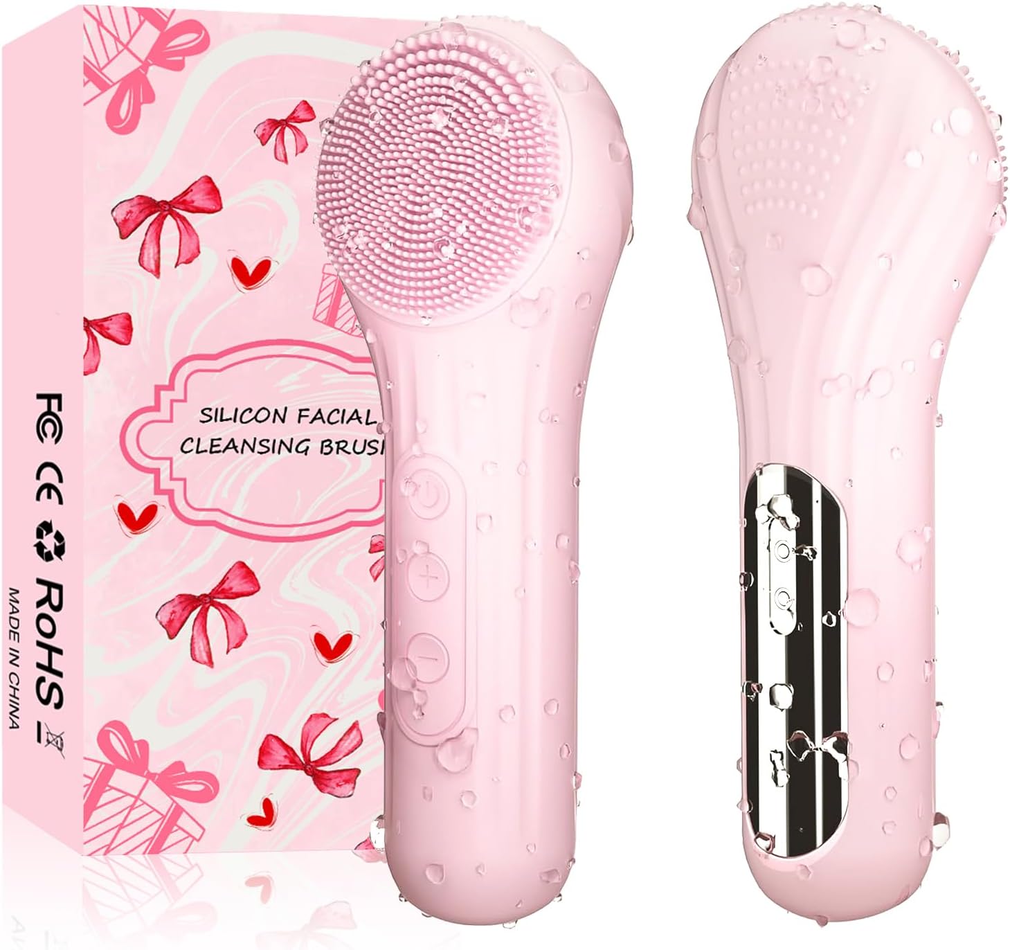 Exfoliating Scrub Mens - Силиконовый скребок для лица, водонепроницаемая электрическая