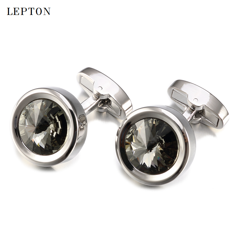 Mens Grooming Brand - Запонки Lepton Brand с австрийскими кристаллами