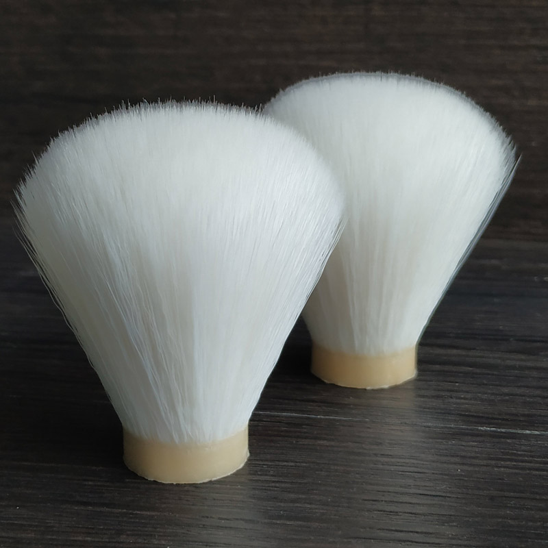 Shaving Brush Set - Dscosmetic Белоснежные синтетические узлы кисти для