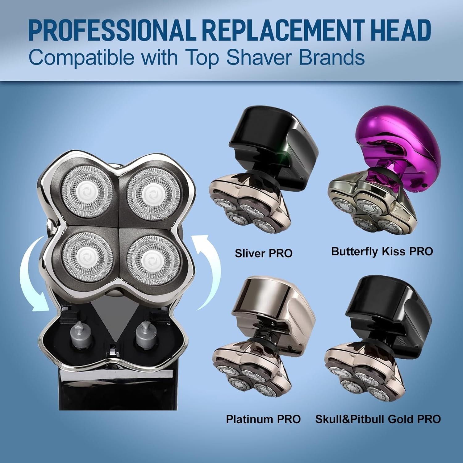 Сменные лезвия для бритвы, 4 п – обзор и цена Electric Shaver Rotary
