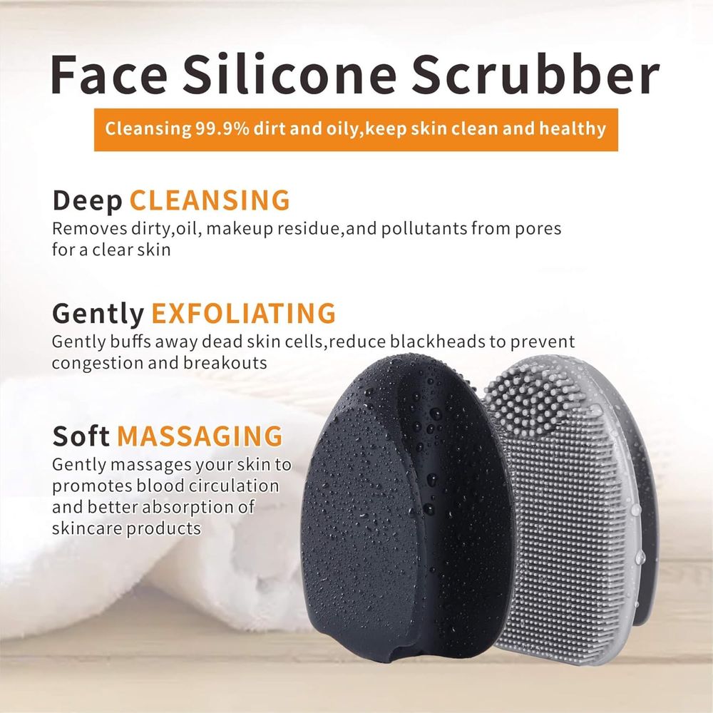 Силиконовая щетка-скрабер Ace  – обзор и цена Exfoliating Scrub Mens