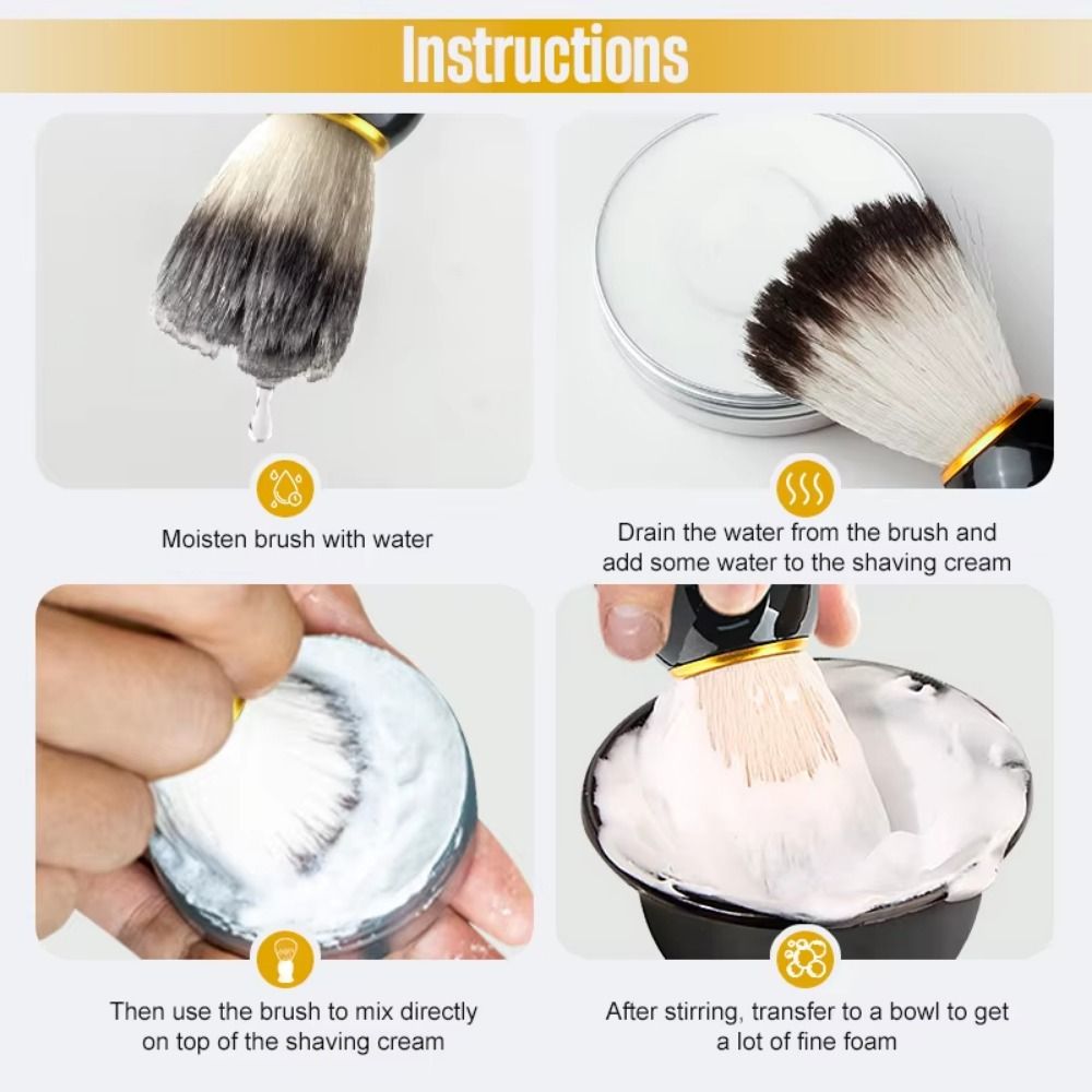 Набор для бритья 3-в-1: чаша д – обзор и цена Shaving Brush Set