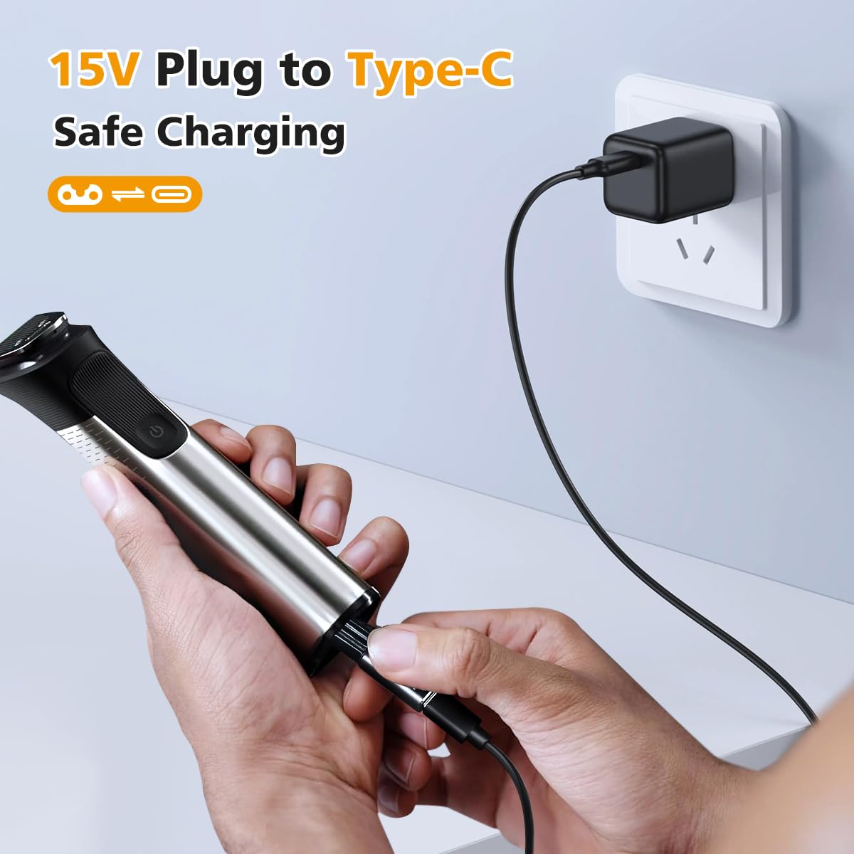 Адаптер для бритвы Brangdy 15  – обзор и цена Electric Shaver Rotary