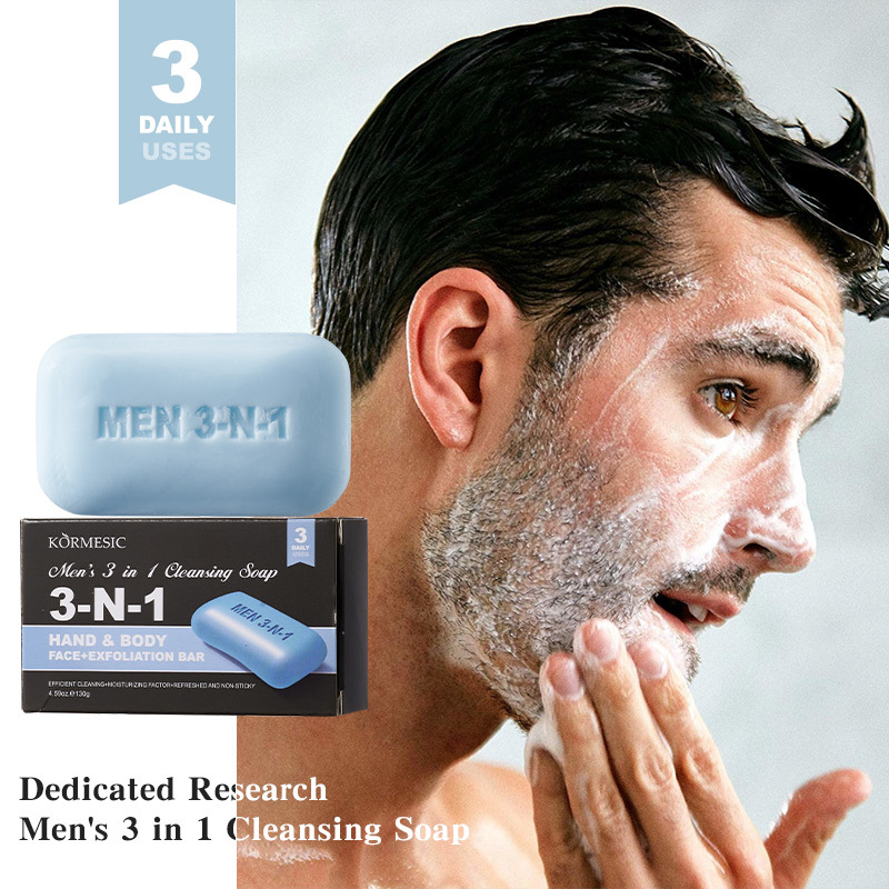 Мужское очищающее мыло 3-в-1 д – обзор и цена Exfoliating Scrub Mens